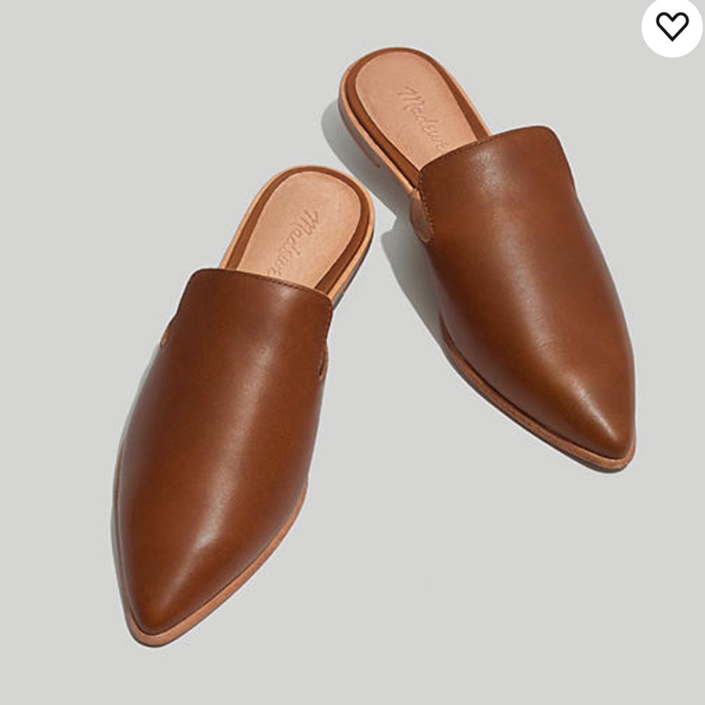 The Gemma Mule in Leather